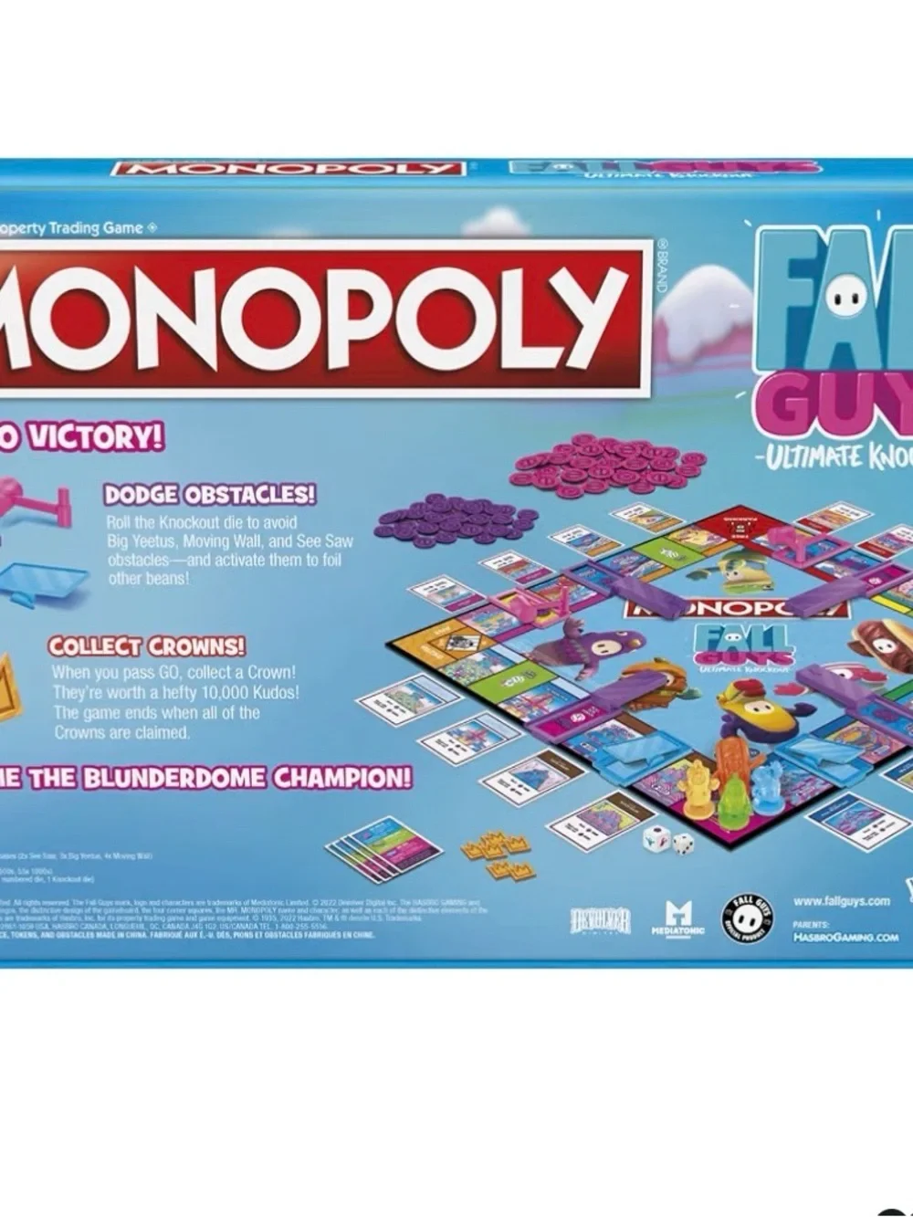 Monopoly Fall Guys Ultimate Knockout Board Game Hasbro NEW Sealed